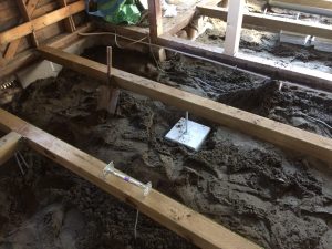 床下防湿シート押さ砂